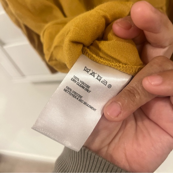 Anthropologie Golden Yellow Tunic Top - Picture 9 of 9